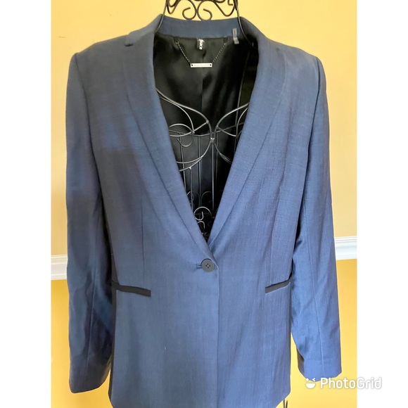 Ellie Tahari color block classic blazer - Picture 4 of 11